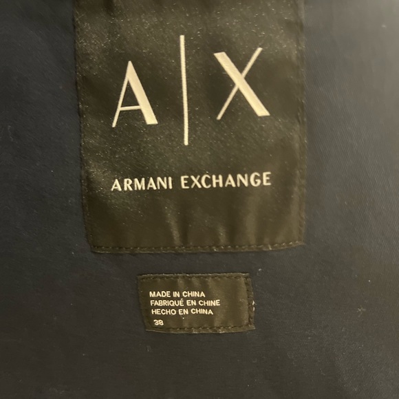 NWT Armani Exchange 38R cotton blazer - Picture 3 of 4